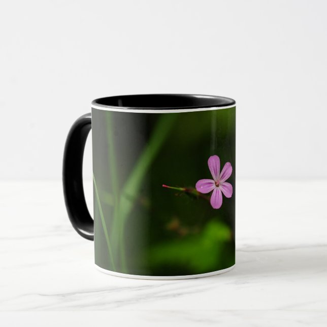 Taza Flor Rosa (Anverso izquierdo)
