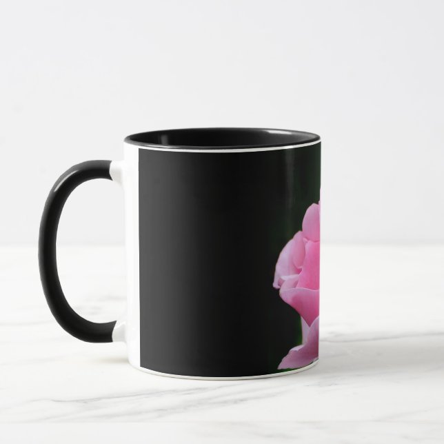 Taza Flor rosa rosa (Izquierda)