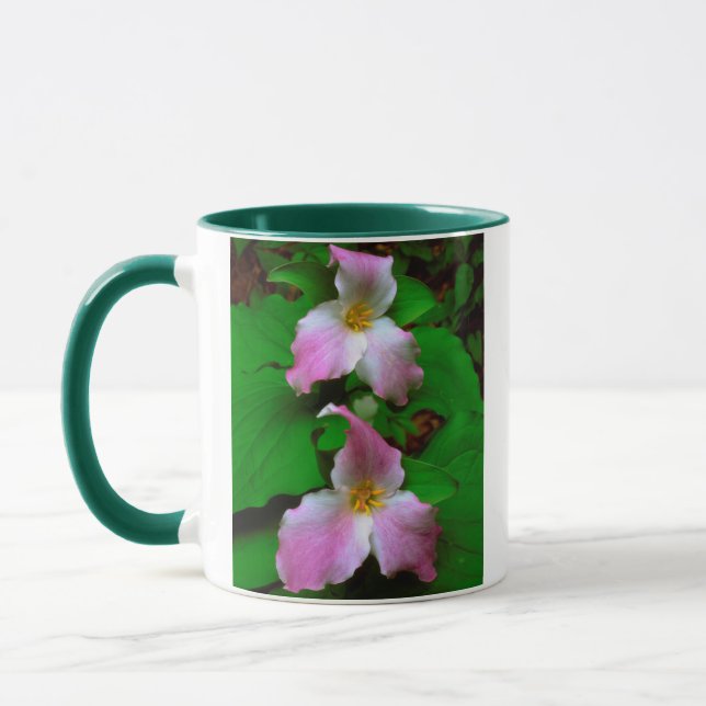 Taza Flor silvestre de Trillium (Izquierda)