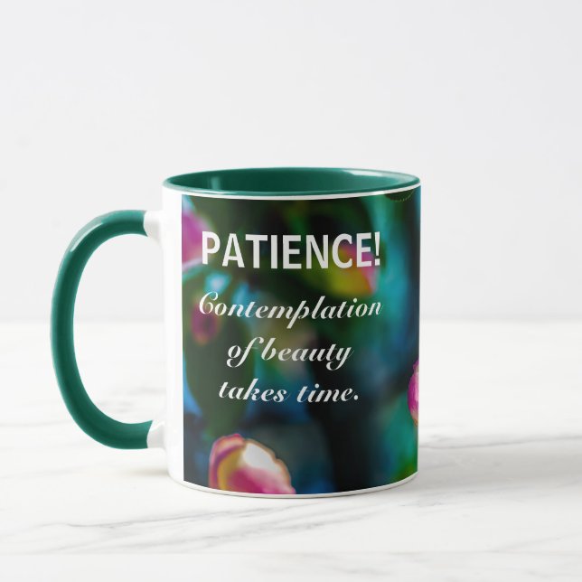 Taza Flor y brotes de arvejas (Izquierda)