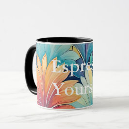 Taza Flora 1 Floral Pastel Combo Mug