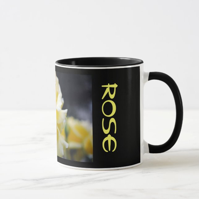 Taza Flora rosa amarilla 5 (Derecha)