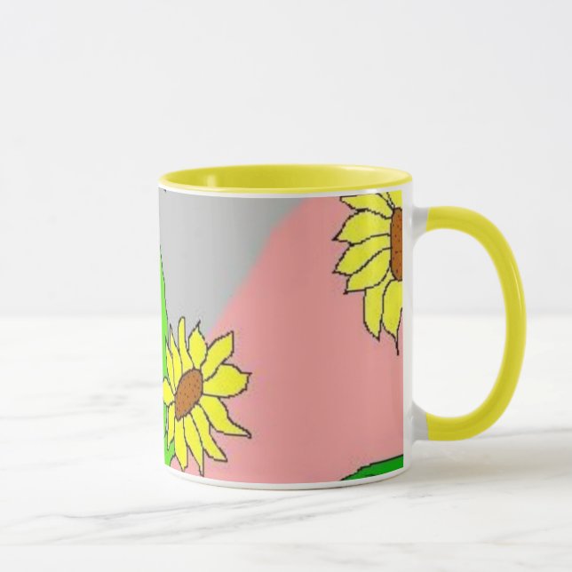 Taza floraciones del girasol (Derecha)