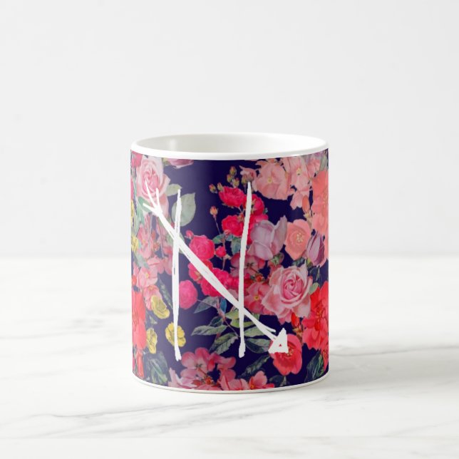Taza floral (Centro)