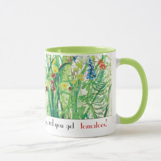 Taza floral