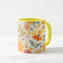 Taza floral