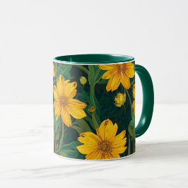 Taza floral