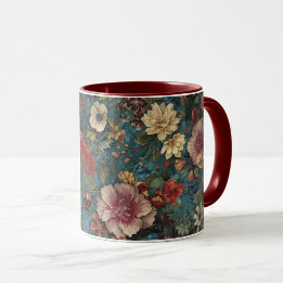 Taza floral