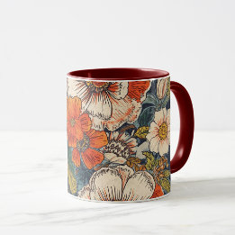 Taza floral