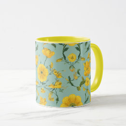 Taza floral