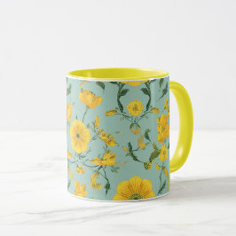 Taza floral