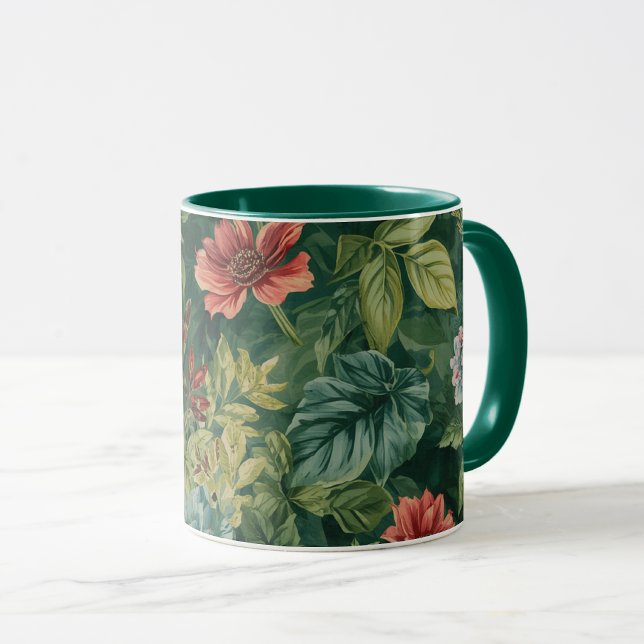 Taza floral (Subido por el creador)