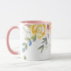 Taza floral