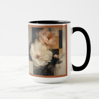 Taza "Floral Abstracto"