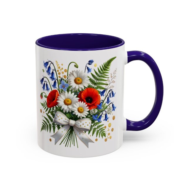 Taza Floral de Margaritas Regalo de Flores Silvest (Subido por el creador)