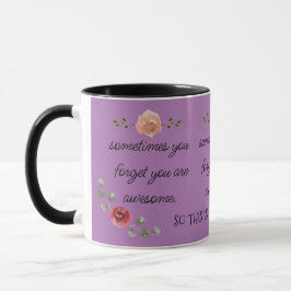 Taza Floral de moda y sabor delicioso