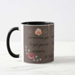 Taza Floral de moda y sabor delicioso