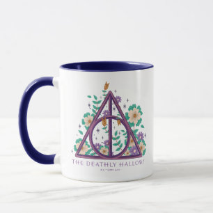Taza Floral Deathly Hallow Graphic