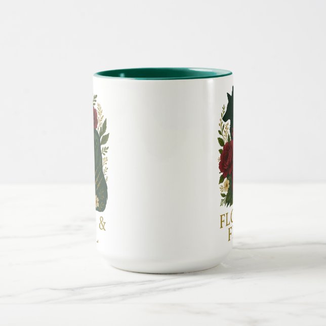 Taza Floral & Feral | Halloween Gifts (Centro)
