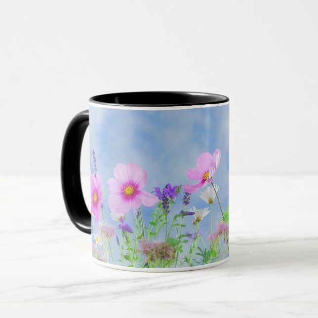 Taza Floral Field Bliss (Anverso izquierdo)