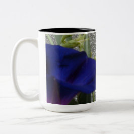 Taza floral hermosa