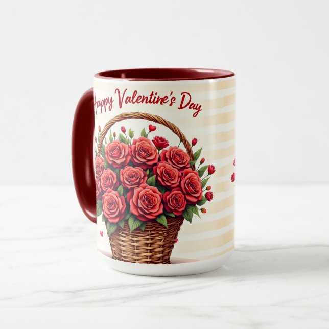 Taza Floral Luxury Beautiful Love Trendy Collection (Anverso izquierdo)