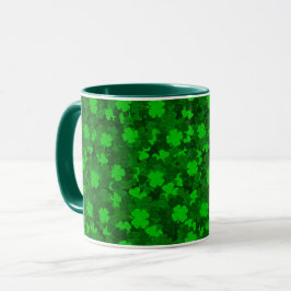 Taza Floral moderna de cuatro hojas