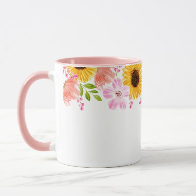 Taza Floral Mug (Izquierda)