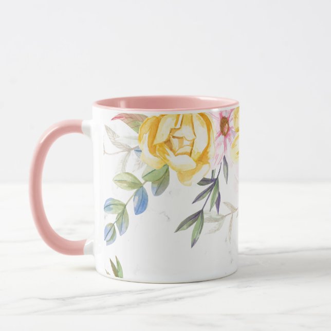 Taza Floral Mug (Izquierda)