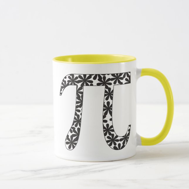 Taza Floral Pi (Derecha)