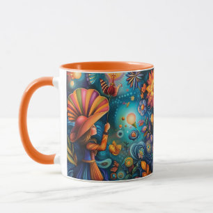 Taza Floral Wonderland