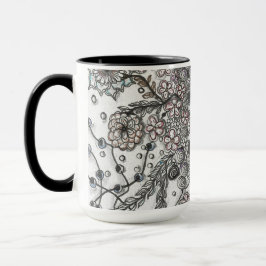 Taza Floral Zen Mug