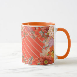 Taza Florales rústicos elegantes