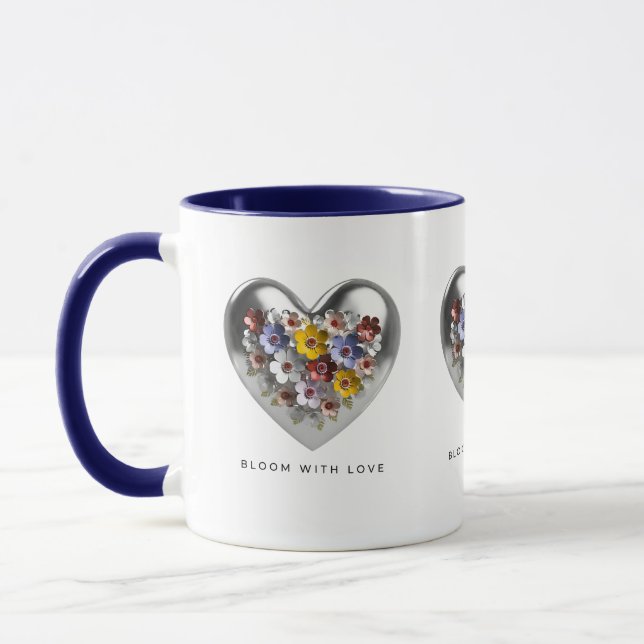 Taza Florecer con amor (Izquierda)