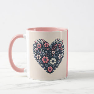 Taza "Florecer en sus regalos" Café Mug