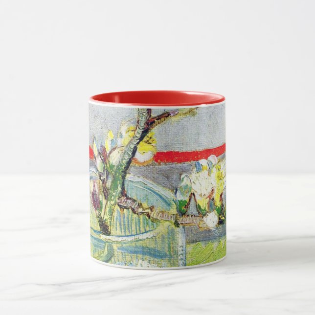Taza Floreciente rama de almendras de Vincent van Gogh (Centro)