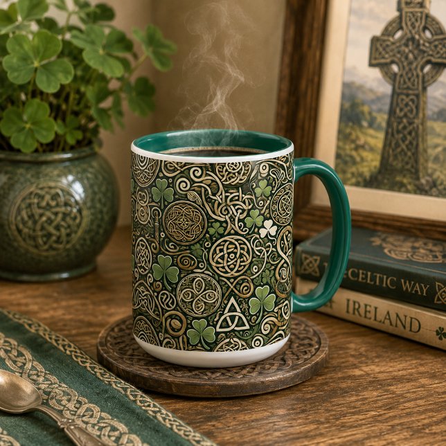 Taza Florecimiento Celta (Subido por el creador)