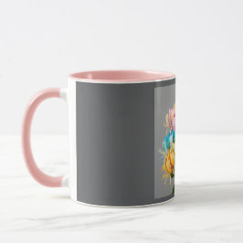 Taza Florecimiento de Caleidoscopio