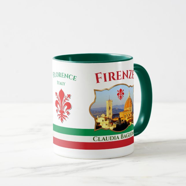 Taza Florencia, Italia - Santa Maria del Fiore (Anverso derecho)