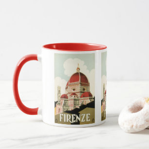 Taza Florencia Viaje Vintage Florencia Florencia Floren