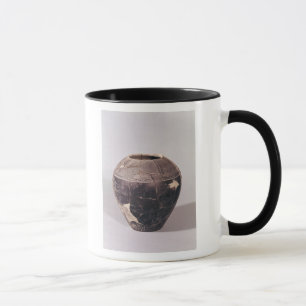 Taza Florero del enlucido cerámico adornado con las