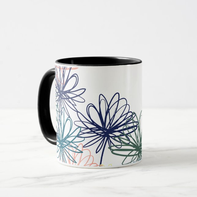 Taza Flores (Anverso izquierdo)