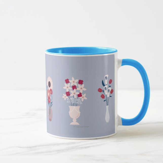 Taza Flores (Derecha)