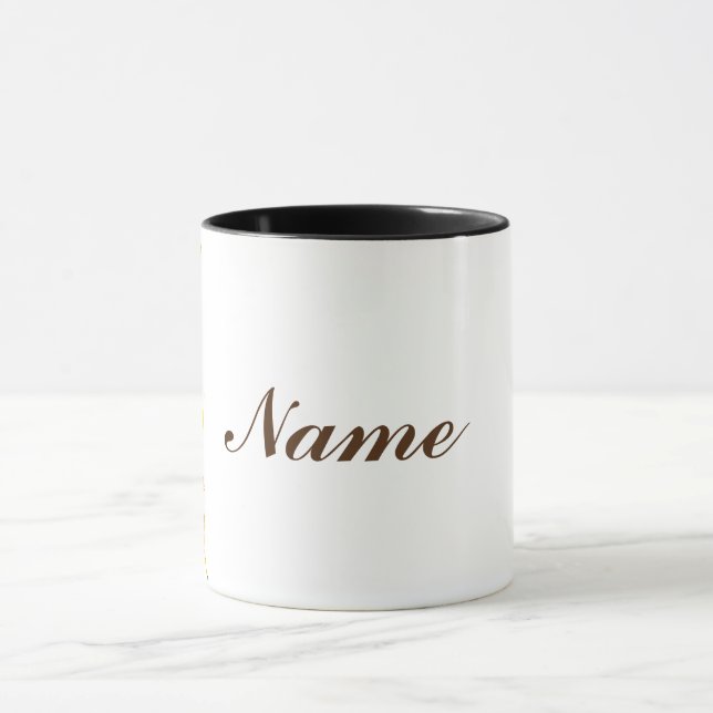 Taza Flores amarillas (Centro)