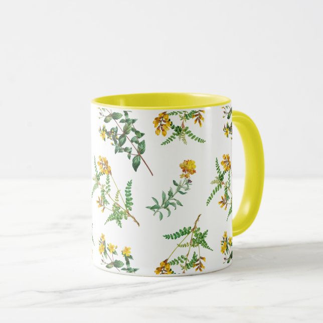 Taza Flores amarillas (Anverso derecho)