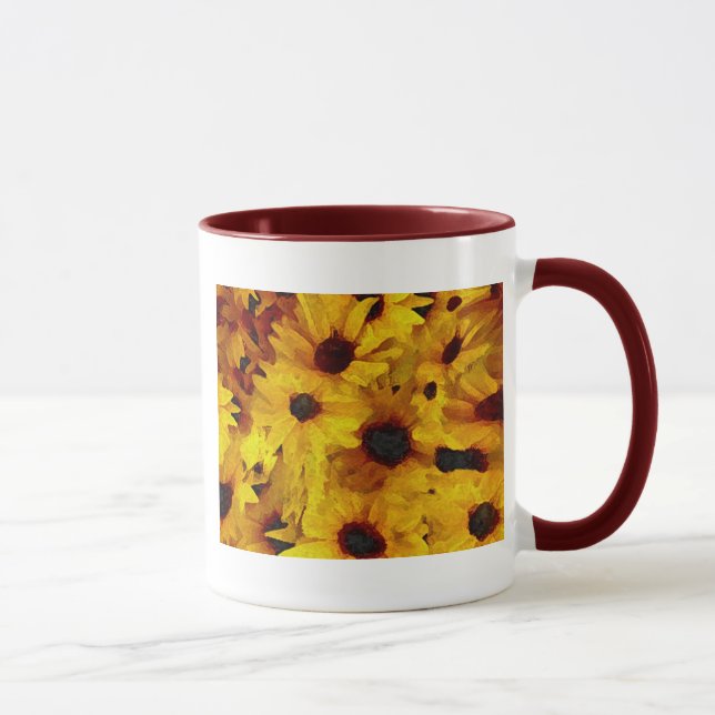 Taza Flores amarillas (Derecha)