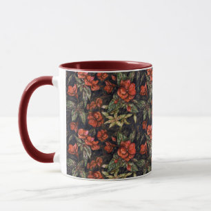 Taza Flores antiguas de Alexandra Cook alias Linandara