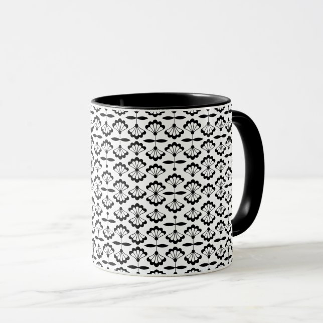 Taza Flores arábigas (Anverso derecho)