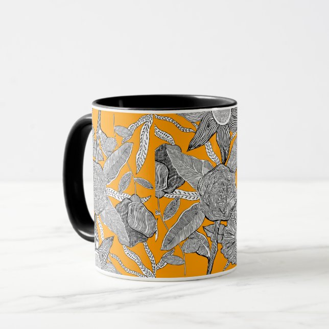 Taza Flores de caída (Anverso izquierdo)