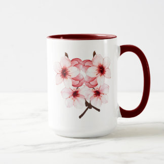 Taza Flores de cerezo de 15 oz